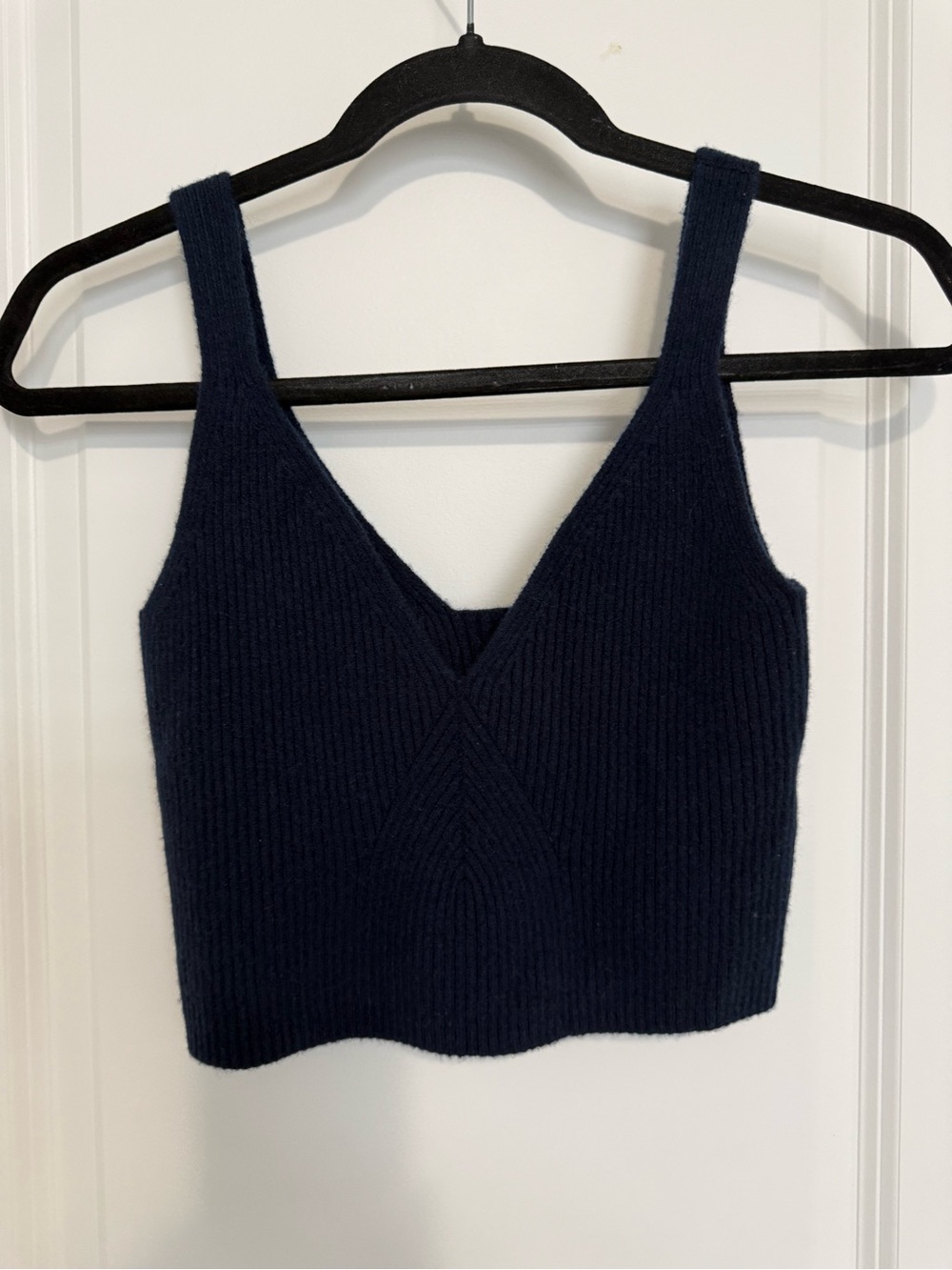 Jcrew-Cashmere-blend cropped sweater-tank